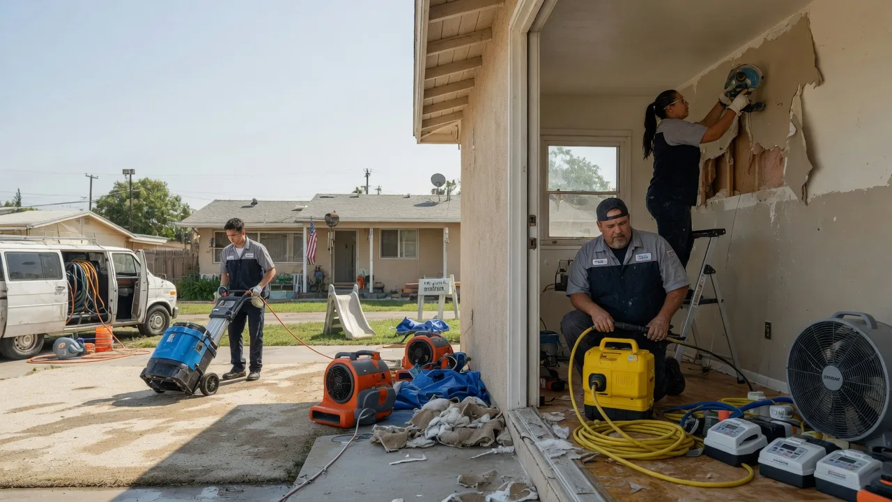 Water Damage Restoration in Houston, PA near me